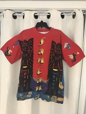 Buy Vintage Santana T-shirt, Sacred Fire Tour • 289.26£