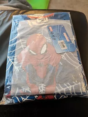 Buy Boys Spiderman Pyjamas Age 7-8 BNWT Marvel Superhero Sleepwear • 3.99£
