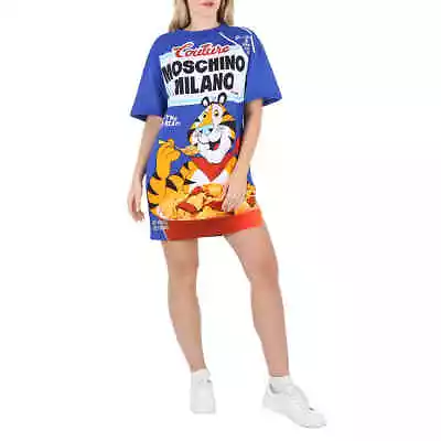 Buy Moschino X Kellogg's Tony The Tiger Graphic T-shirt Dress • 198.34£