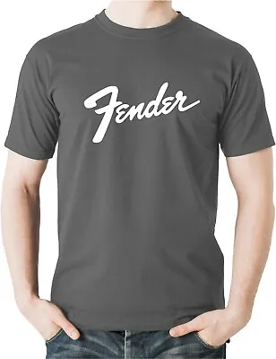 Buy Fender Retro Electric Guitar T-Shirt Tee Rock Music Band Heavy Metal CLEARANCE • 9.99£
