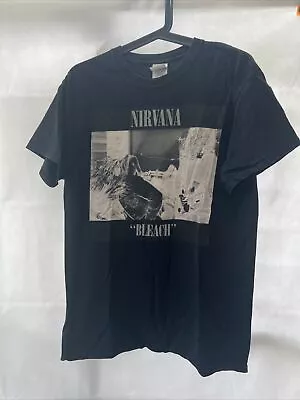 Buy Nirvana Bleach Band Tee Shirt Size Medium • 19.99£