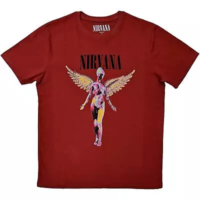 Buy Nirvana In Utero Red T-Shirt NEW OFFICIAL • 16.39£