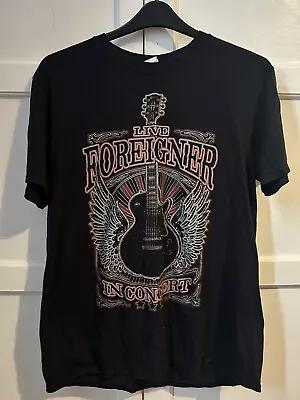 Buy 2016 FOREIGNER  LIVE In Concert  Tour L T-Shirt MICK JONES Double Vision • 29.99£