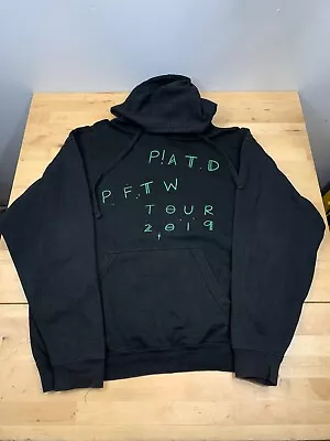 Buy Panic! At The Disco 2019 Tour PFTW Concert Hoodie Black Large Rock Pop #5152 • 20.78£
