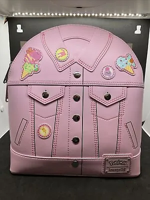 Buy Pokémon Ice Cream Denim Jacket Loungefly Mini Backpack • 33.26£