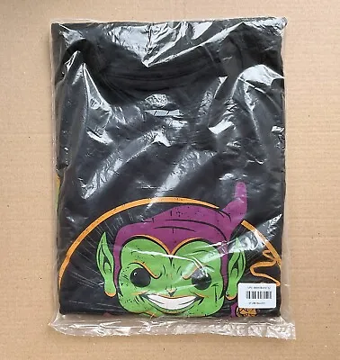 Buy Funko Pop Tees Green Goblin Black T-Shirt Size: XL - Sealed • 15£