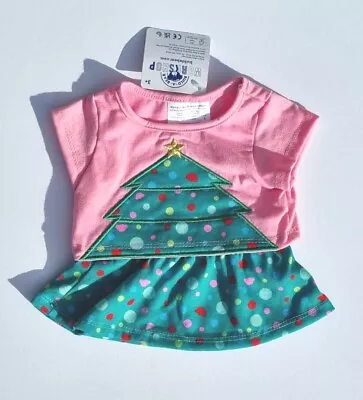 Buy BUILD A BEAR Christmas Tree Outfit Skirt & Matching T Shirt BNWT  • 18.04£