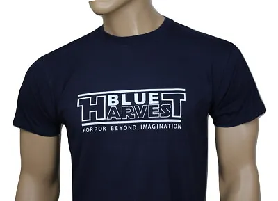 Buy Return Of The Jedi Inspired Mens Film T-shirt - Blue Harvest • 15£