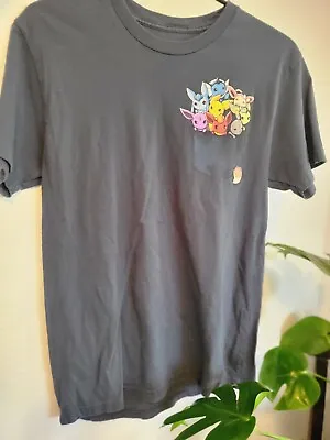 Buy Pokémon Blue Eeveelutions Pocket T Shirt Women's Small • 20.27£