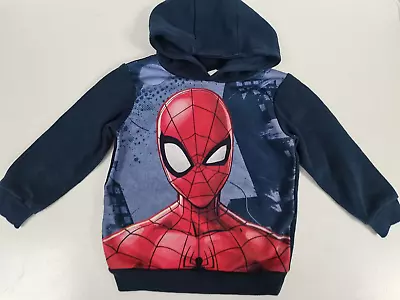 Buy Marvel Spiderman Hoodie 3-4 Years • 1.50£