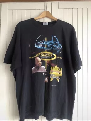 Buy Vintage Star Trek Deep Space Nine T-shirt Screen Stars X Large • 15£
