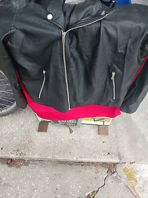 Buy Riverdale Southside Serpents Faux  Leather Jacket Black M Vegan Leather Biker • 14.25£