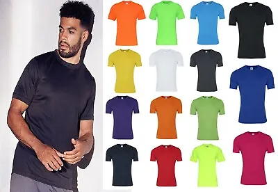 Buy Cool Te Shirt MENS Smooth PERFORMANCE T-SHIRT 100% Polyester T-SHIRT Just AWDIs • 7.25£