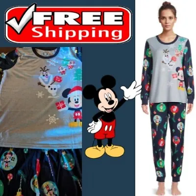Buy Disney’s 100th Anniversary Women's L 12-14 Matching Family Pajamas Set, 2-Piece, • 24.56£