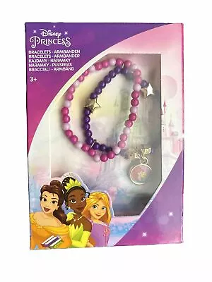 Buy 2 X Disney Princess Bracelets Boxed Jewellery Gift Set NEW • 5.49£