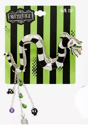 Buy Beetlejuice Sandworm Figural Claw Hair Clip With Drop Charms • 18£