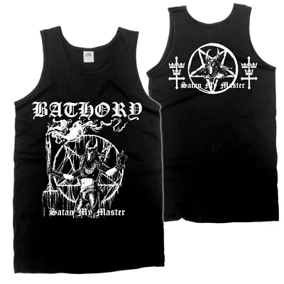 Buy Bathory - Satan My Master - Achselshirt Tank Top/Wifebeater Quorthon Forsberg • 15.60£
