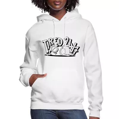 Buy Minions Merch Stuart Tired 24/7 Officially Licensed Women's Hoodie • 45.73£