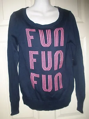 Buy #304 Misses Sweater M Navy Fun Humor LS New NWT Gift Present Arizona • 12.55£