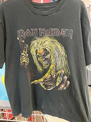 Buy 2008/2009 Vintage *iron Maiden* Somewhere Back In Time Tour T-shirt 91020 • 161.02£