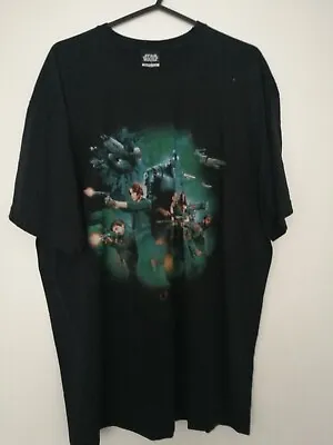 Buy Star Wars Disney Rogue One T -shirt Print Size Large • 7.99£