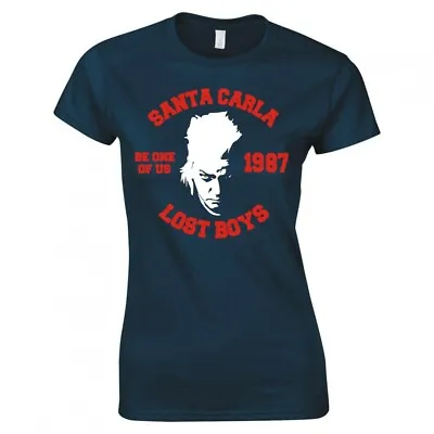 Buy The Lost Boys  College  Ladies Skinny Fit T-shirt • 12.99£