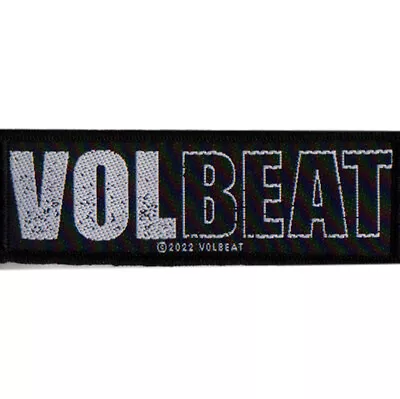 Buy Volbeat Black & White Logo Patch Official Rock Band Merch • 5.63£