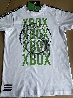 Buy Boys Xbox White T Shirt 7-8 Years • 4.95£