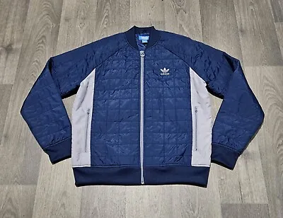 Buy Adidas ' Insulated ' Jacket - Mens Medium - Blue - Excellent Condition -  • 35£