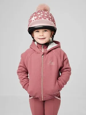 Buy *SALE* LeMieux Mini Sherpa Lined Lily Hoodie- Orchid • 27.95£