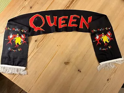 Buy Queen - The Magic Tour - Europe '86 - Scarf - Free Tracked Post & Packing Inc. • 22£