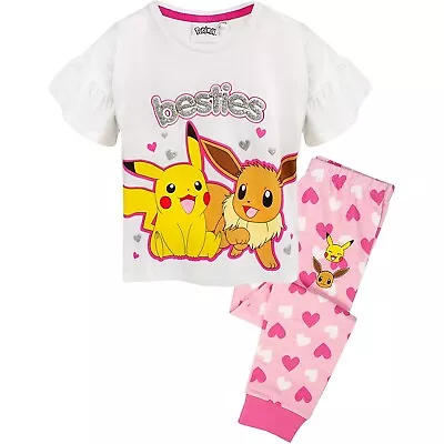 Buy Pokemon Girls Besties Long Pyjama Set NS6757 • 17.99£