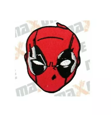 Buy Deadpool Marvel Logo Patch Patches Embroidered Sew On Iron On Badges For Clothes • 2.99£