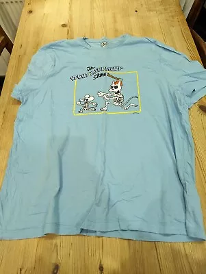 Buy Mens Simpsons Itchy And Scratchy Tshirt Size Xxxl • 6.50£