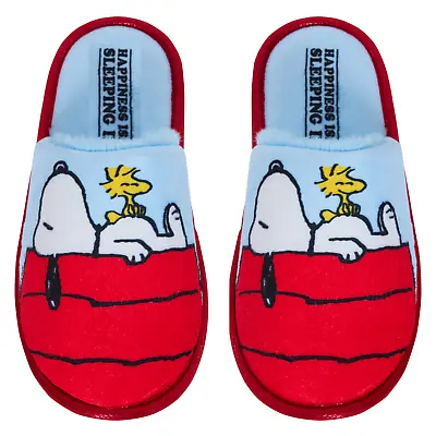 Buy Peanuts Snoopy Slippers For Women Girls Teens Slip On Open Back Mules Sliders    • 15.95£