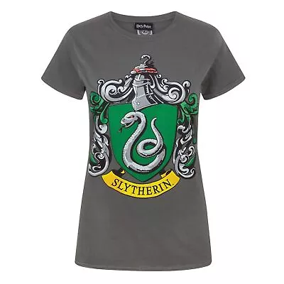 Buy Harry Potter Womens/Ladies Slytherin T-Shirt NS4217 • 14.15£