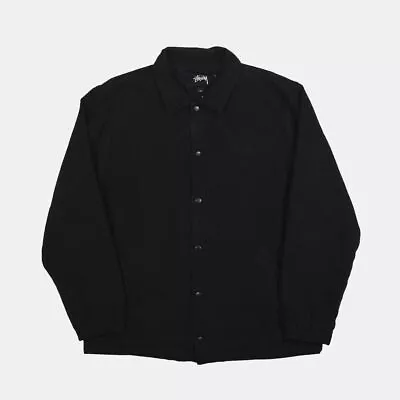 Buy Stussy Denim Jacket / Size L / Short / Mens / Black / Cotton • 80£