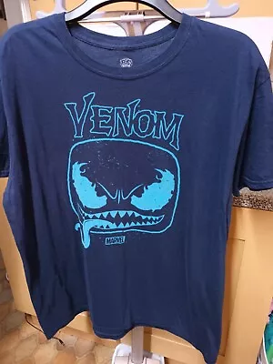 Buy Mens Blue/Light Blue Venom T Shirt Size L • 5.99£