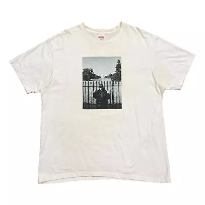 Buy Supreme Undercover Public Enemy White House Tshirt | Designer Music White XL • 58.79£
