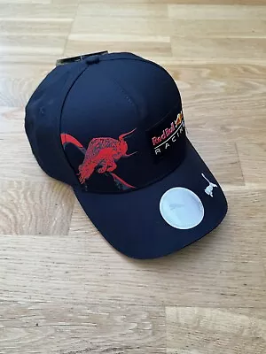 Buy Red Bull Racing Puma Baseball Cap Navy Blue Red One Size Unisex F1 Brand New Tag • 26£