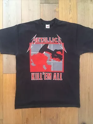 Buy Vintage Metallica Kill ‘Em All T Shirt Size M • 18£