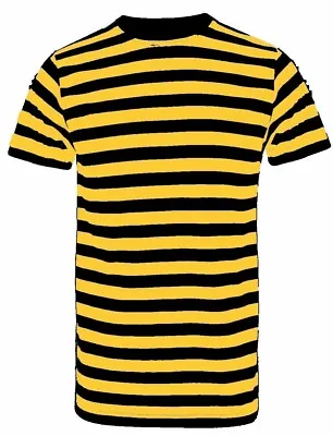 Buy Children Unisex Fashion Stripe T-shirts Casual/Party Wear Summer T-Shirt Tops • 5.99£