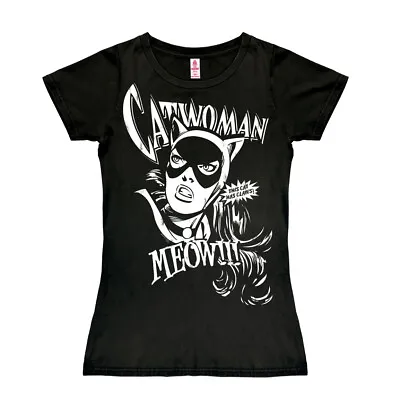 Buy Catwoman Women's Short Sleeve – Logoshirt Crew Neck Girls T-Shirt – DC - Comics • 33.54£