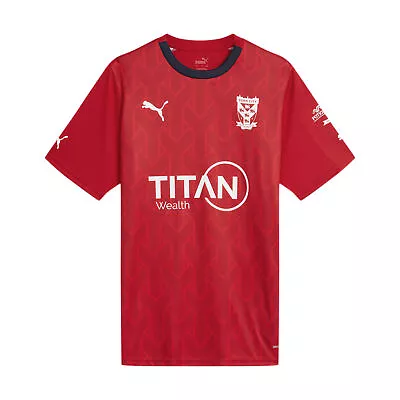 Buy PUMA York City FC Home 23/24 Jersey Short Sleeve Crew Neck Football Shirt - Mens • 26£