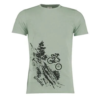 Buy Mountain Bike Dowhill T-shirt - DH Air Time, MTB, Down Hill Biker, Full Susser • 14.32£