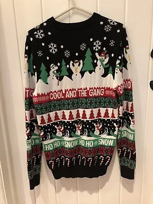 Buy Black Snowman Cool And The Gang Christmas Jumper By Primark  Size XS • 4£