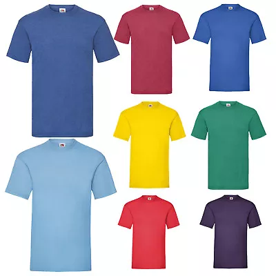 Buy Fruit Of The Loom Plain Men's Women's Valueweight T Tee T-shirt S-5xl Ss6 • 5.97£