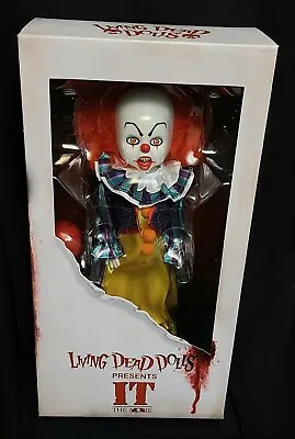 Buy Living Dead Dolls Presents IT 1990 PENNYWISE 10  Figure/doll (MEZCO) IN STOCK • 45.95£