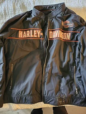 Buy Harley-davidson Mens Bomber/Waterproof Jacket Size 3xl • 70£