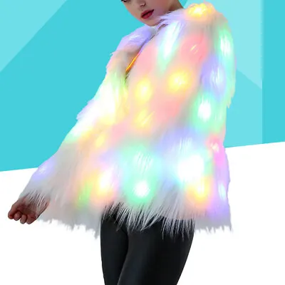 Buy  Women Flash Light Jacket Illuminates Ravewear Christmas White Party Jackets • 29.55£